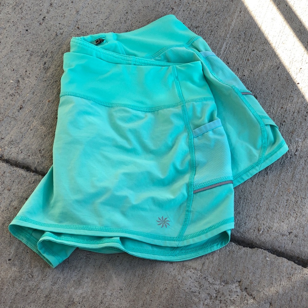 Athleta running shorts